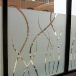Decorative frosted glass